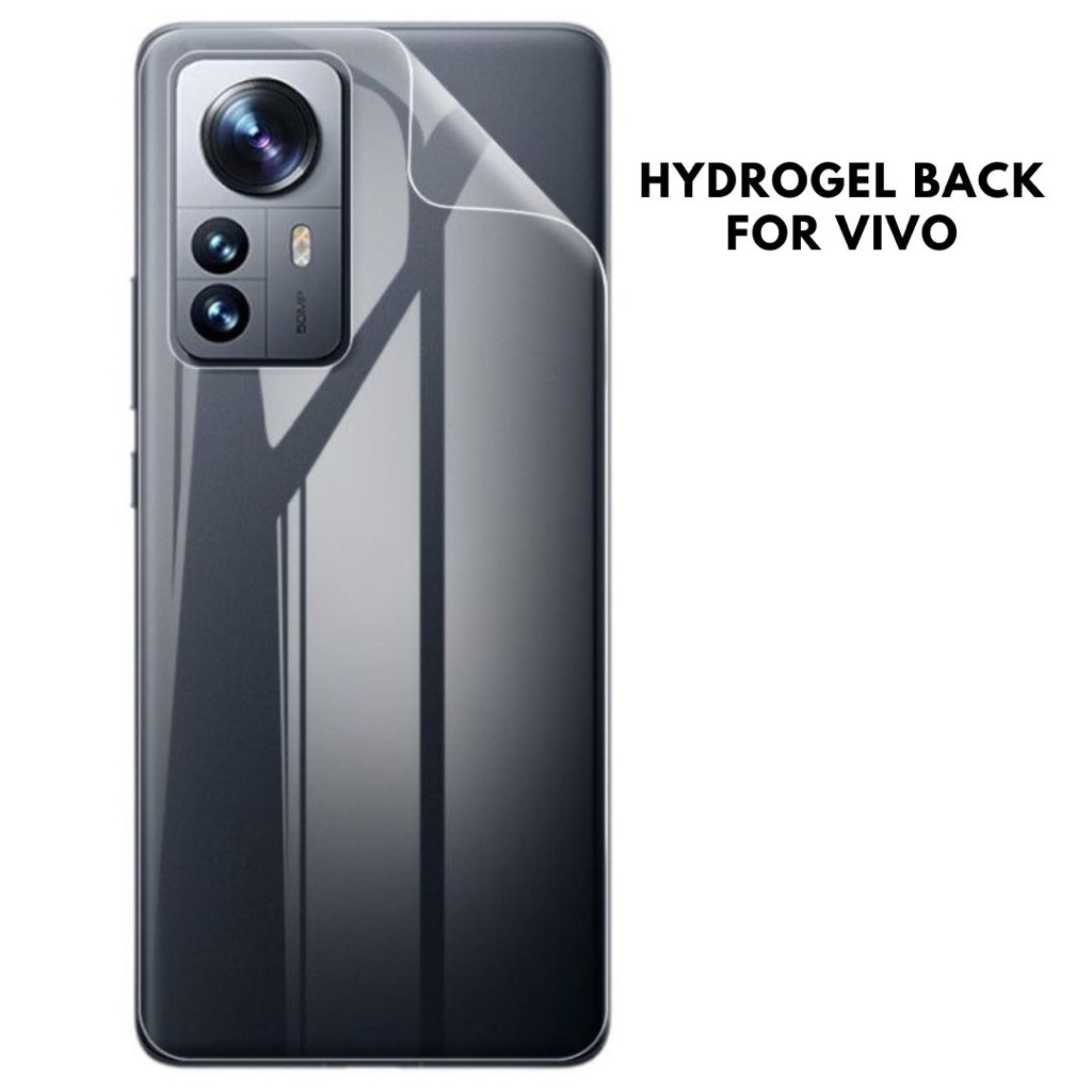 Anti-Scratch Back Vivo Iqoo Z7 Z7x 11 V29e Y100 Y27s Y03 Y18 Y28 V30e V30 Pro 4G 5G Hydrogel Film Hy