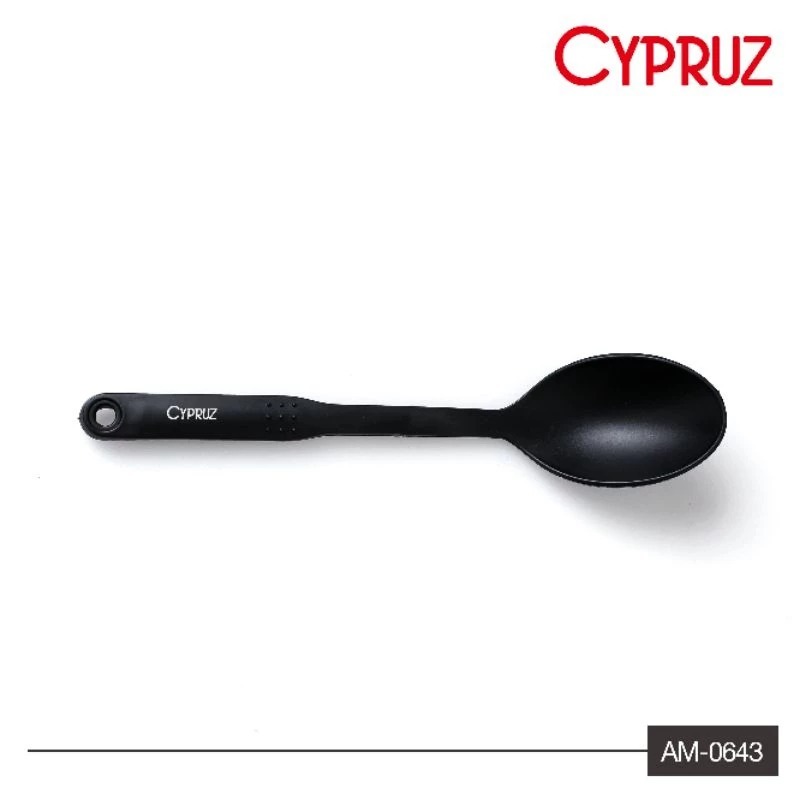 CYPRUS AM-0643 BLACK SERVING SPOON