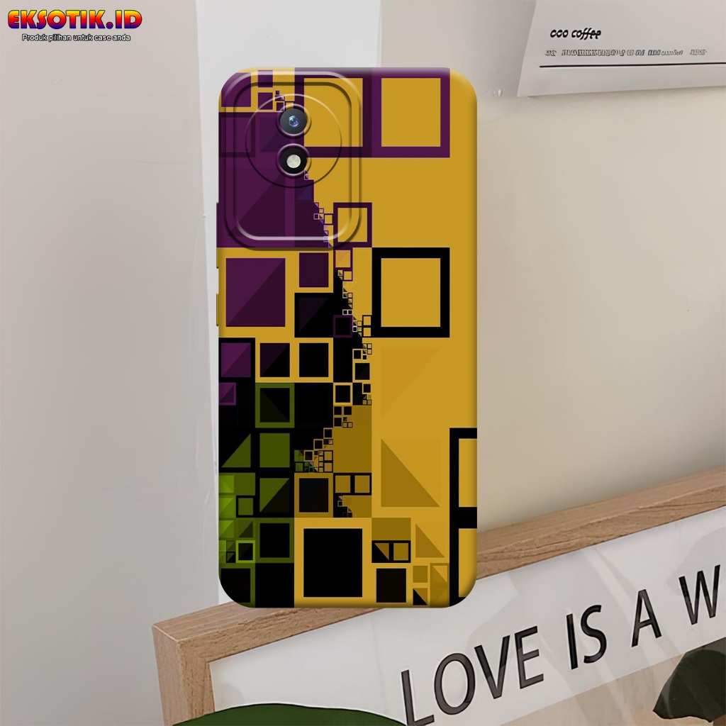 เคส Vivo Y02 - เคส Vivo Y02 - เคสแฟชั่น - Vivo Y02 Silicone - Cool and Cute Motips - Vivo Y02 Softca