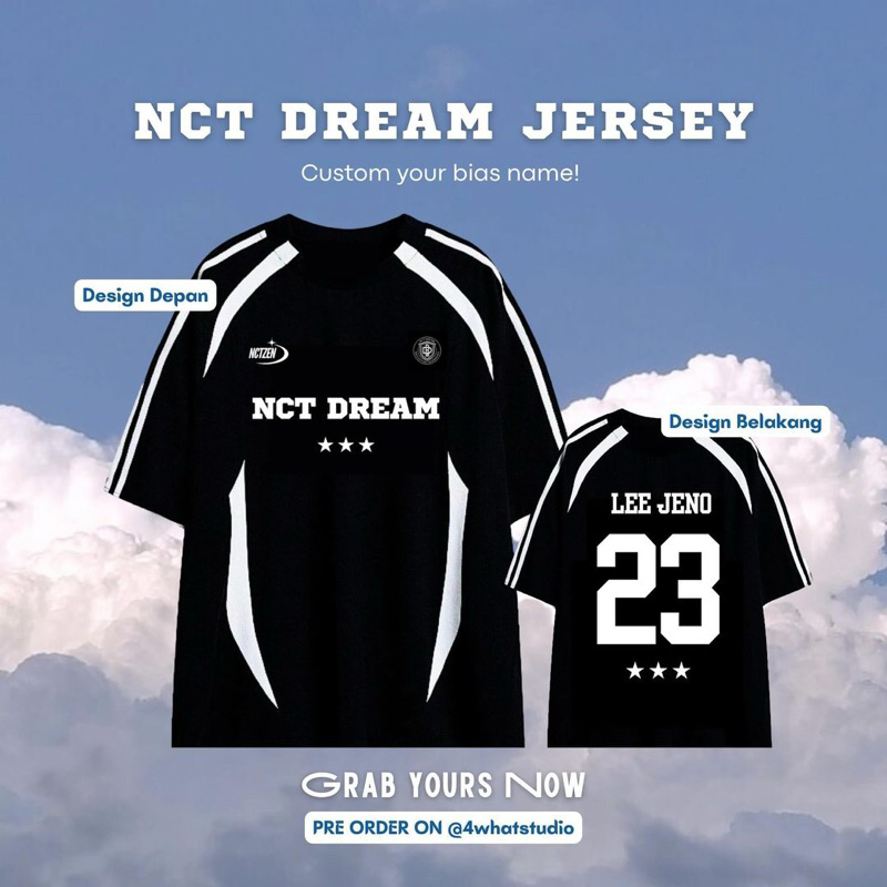 เสื้อแข่ง NCT DREAM | เสื้อยืด NCT DREAM Fanmade