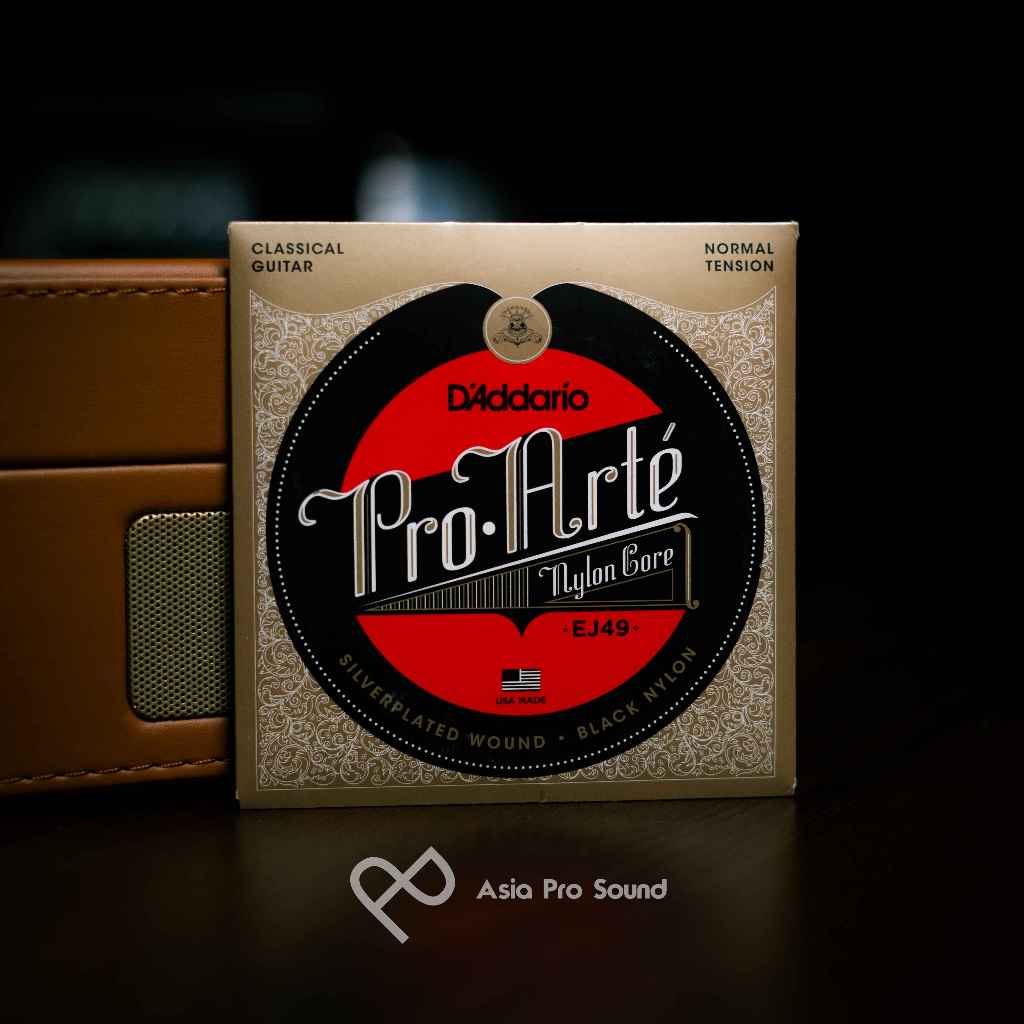 D'ADDARIO DAddario EJ49 / EJ 49 / EJ-49 Pro-Arte Black Nylon Normal Tension