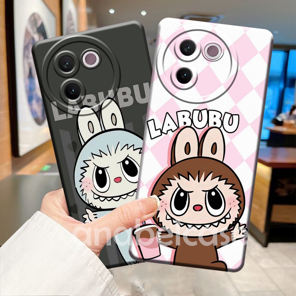 Softcase Vivo v30e / v30 / v30 pro / v25e / v25 / v25 pro / v27e / v27 / v29e / v29 - Pumpkin Motif 