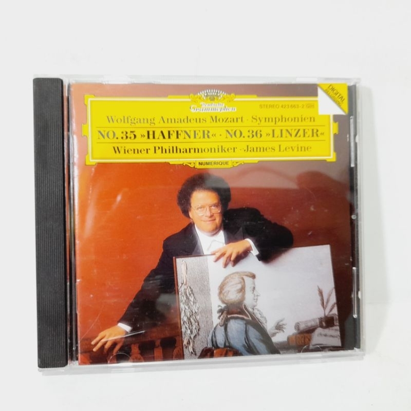 Cd Wolfgang Amadeus Mozart Symphonien 35 Haffle No. 36 วีเนอร์ ฟิลฮาร์มอนดิเกอร์