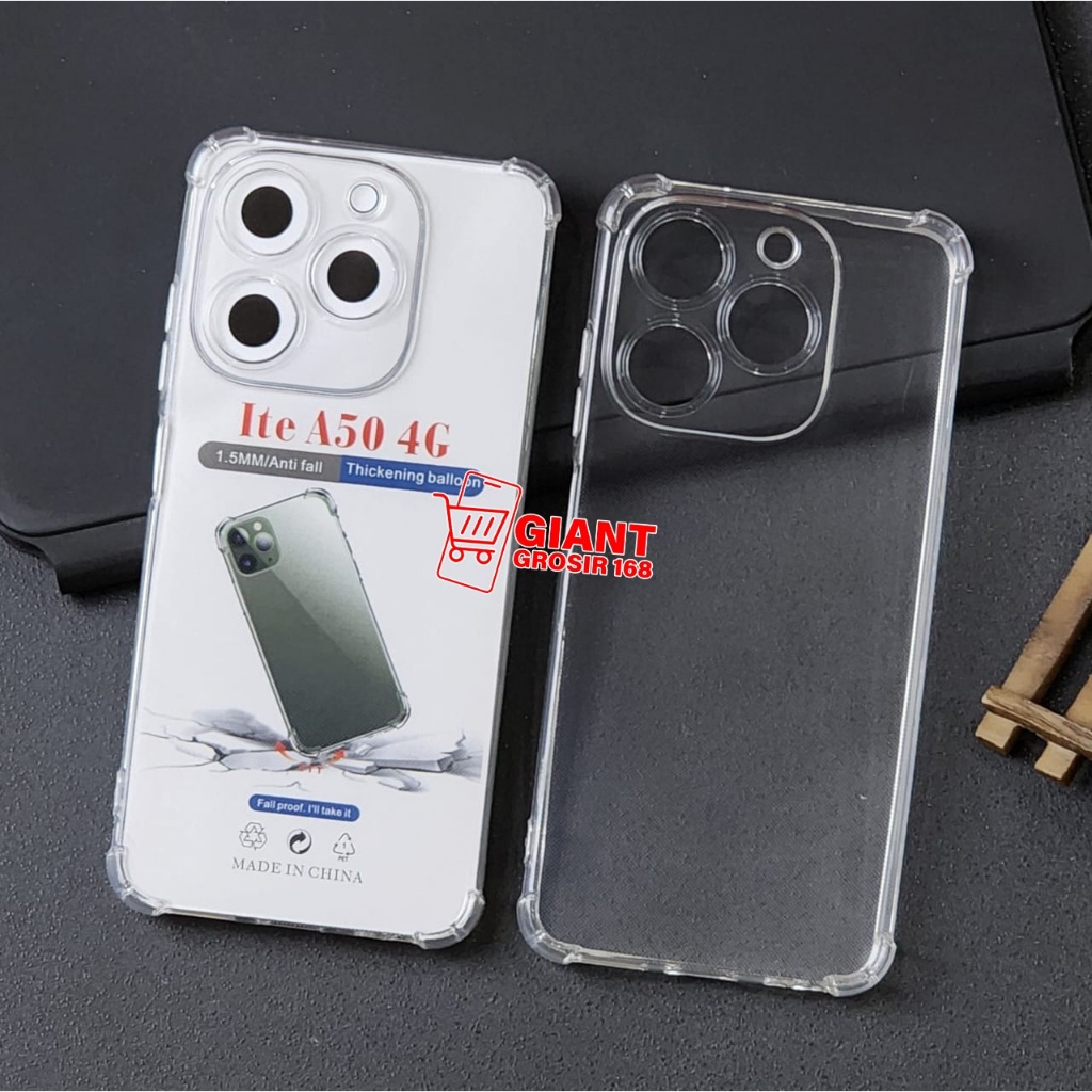 Itel A50 Itel S23 Itel S23 Plus Itel A70 Itel A60S Soft Case ถุงลมนิรภัยเคสใส Bening Itel A50 Itel S