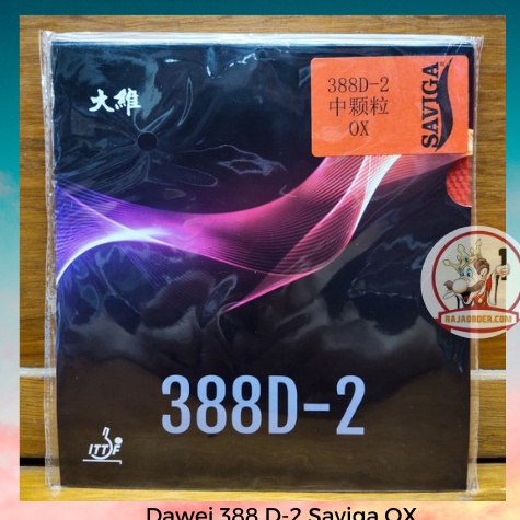 Serbuu Dawei 388 D2 Saviga OX จุดยางติดทนนาน Pips 388D
