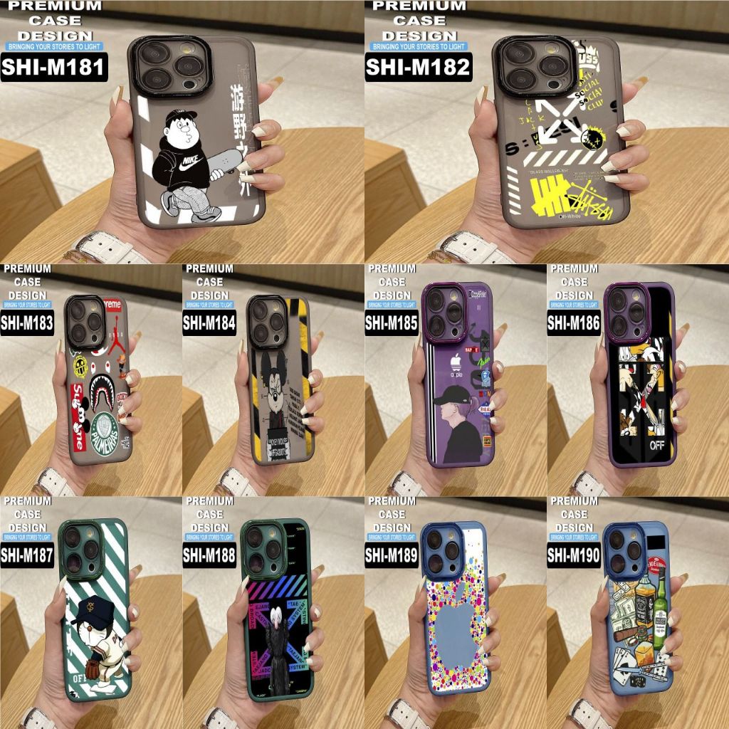 IPHONE 6/IP 6+/IP 7/IP 8/IP 7+/IP 8+/IP X/IP XS/IP XS MAX/IP XR CASE CODE SHI M181-M190 VENUS ACC