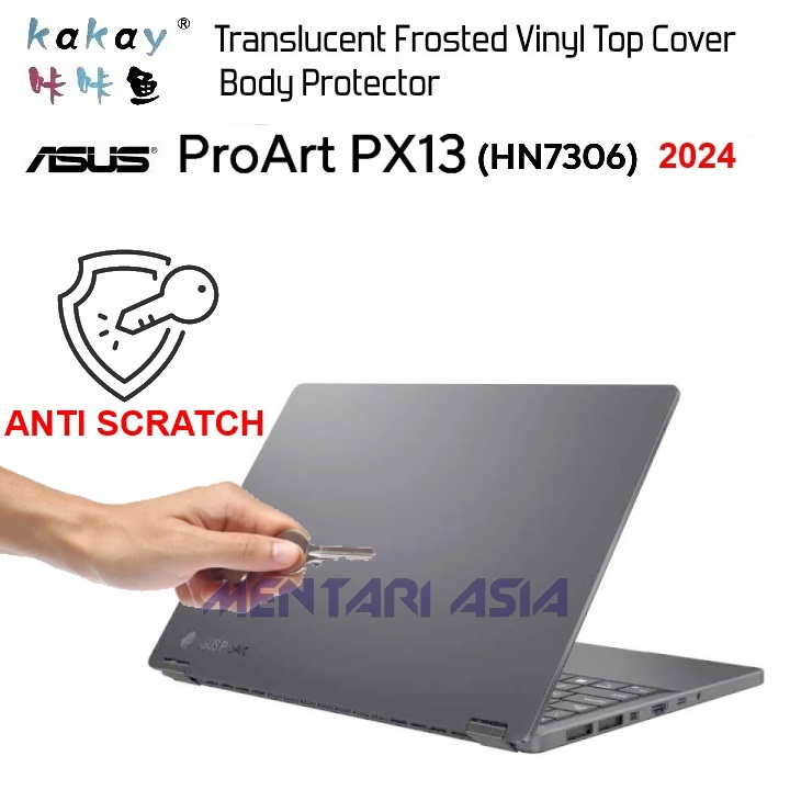 Body Protector ASUS ProArt PX13 HN7306 (2024) - KAY ไวนิลพรีเมี่ยมแมตต์ 3 ชิ้น