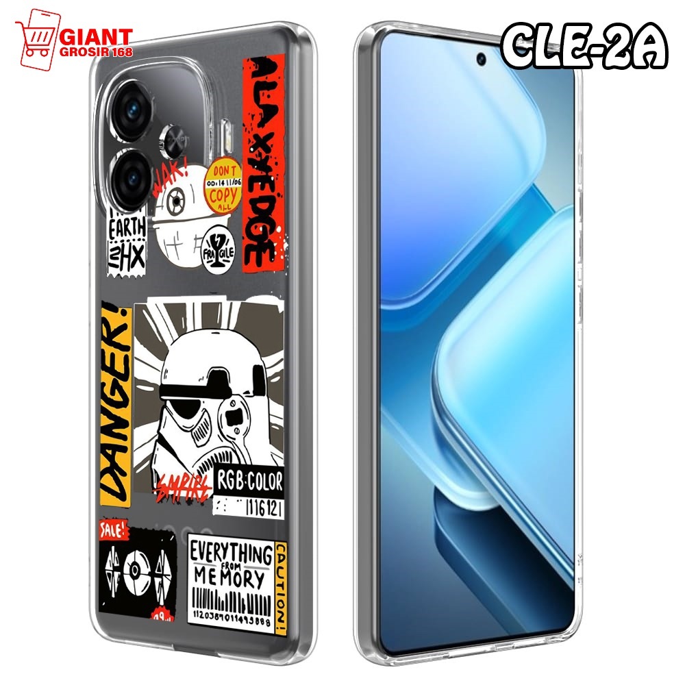 IQoo 13 5G iQoo Z9X 5G iQoo Z9 5G Softcase Clear Case ภาพ CLE02 Clear Case iQoo 13 5G iQoo Z9X 5G iQ