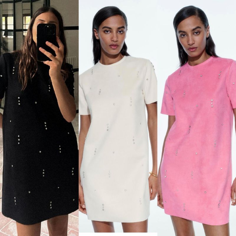 Pearls Mini Dress 76831 78071 77200 (TZ)