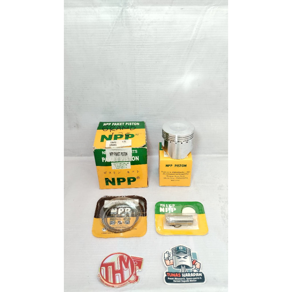 PISTON KIT GRAND/PRIMA/SUPRA/WIN [GN5] 1.75 NPR - ต้นฉบับ
