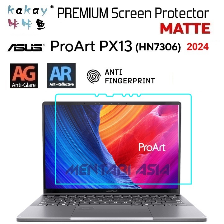 ฟิล์มกันรอยหน้าจอ ASUS ProArt PX13 HN7306 2024 - KAY PREMIUM MATTE Anti ลายนิ้วมือ