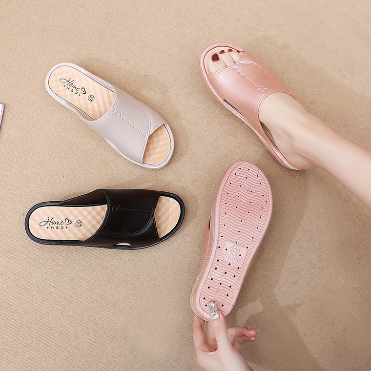 ต้องการมากที่สุด PLK Casual Womens Wedge Sandals Womens Slop Wedge Sandals TG1744