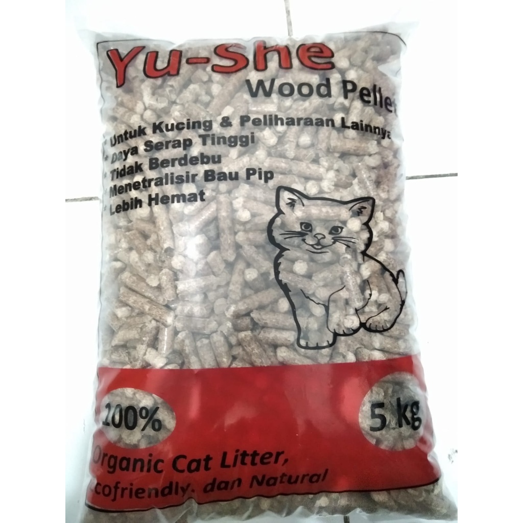 YU-SHE WOOD PELLET 5กก. ทันที