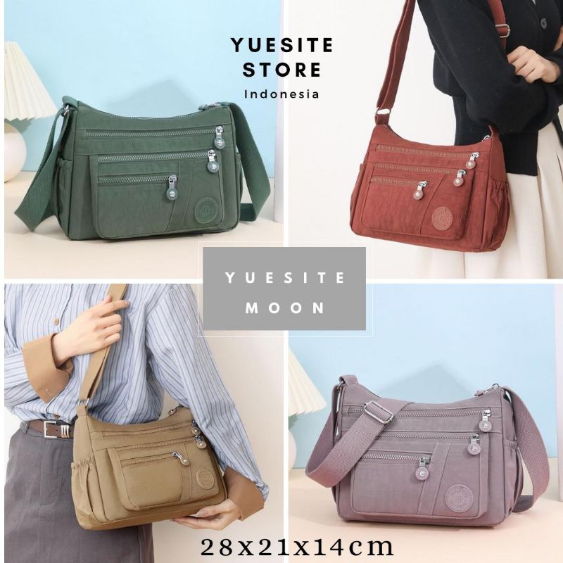 Yuesite MOON MEDIUM SLINGBAG สําหรับผู้หญิง GIRLS