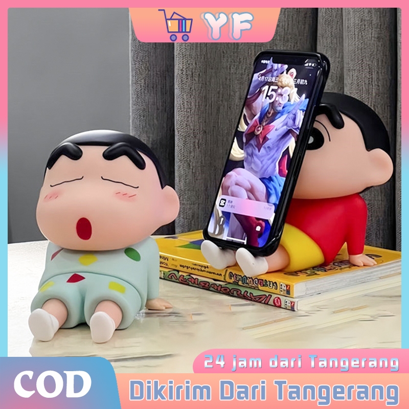 Shinchan Crayon Figure / Shinchan Toy / ที่วางโทรศัพท์ชินจัง / ที่วางโทรศัพท์ชินจัง