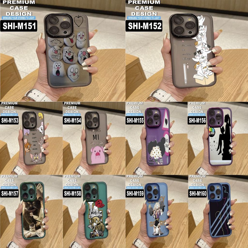 POCO M3 /M3 PRO/X5/X5 PRO 5G/X3/X3 PRO/C40 CASE MOTIF PICTURE SHI CODE M151-M160 ล่าสุด (MACC)