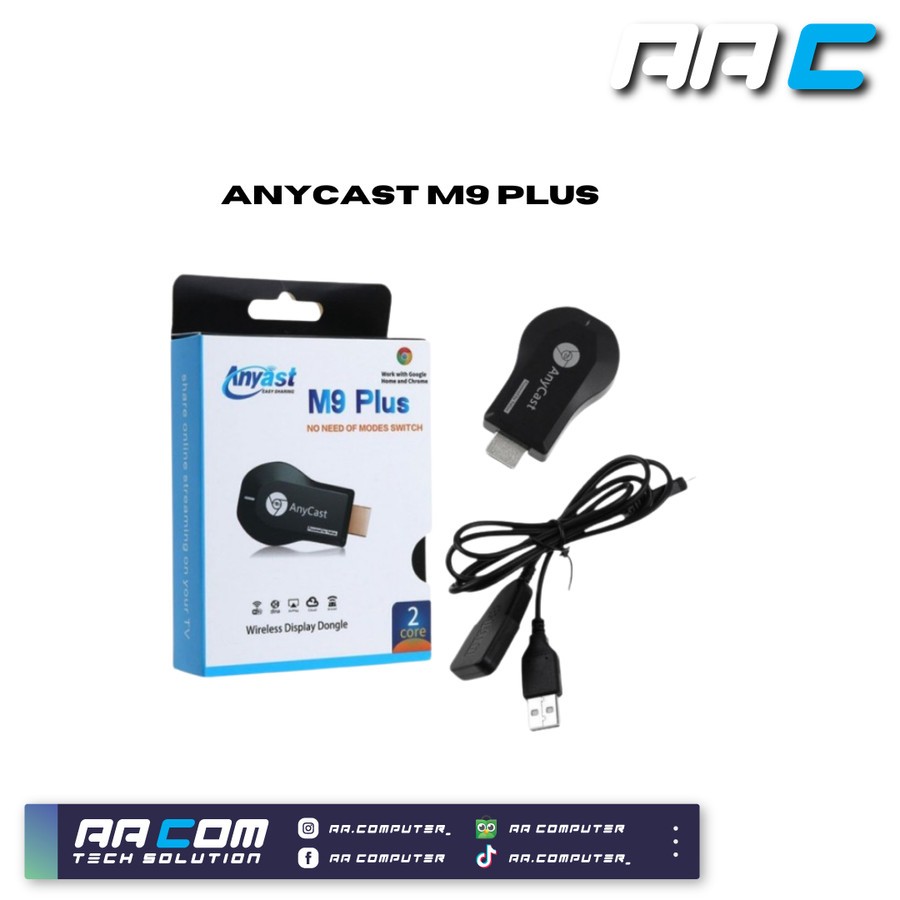 Anycast M9 Plus 1080P Wifi HDMI Wireless HDMI Dongle Anycast M9 PLUS