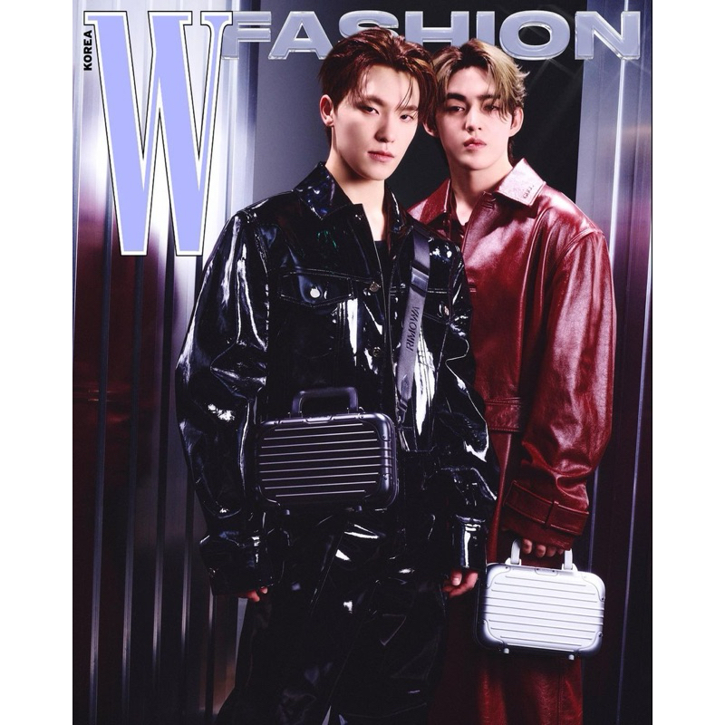 [READY] SEVENTEEN Scoups x Dino - RIMOWA x W Korea Magazine Photoshoot 2024