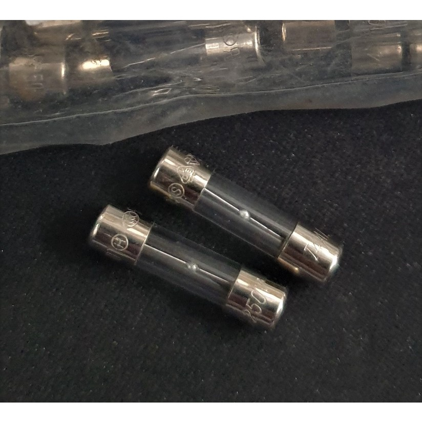 T4AL250V T4AL ฟิวส์เปิดใช้งานช้า 4A 250V ความยาว 2 ซม. เส้นผ่านศูนย์กลาง 0.5 ซม.