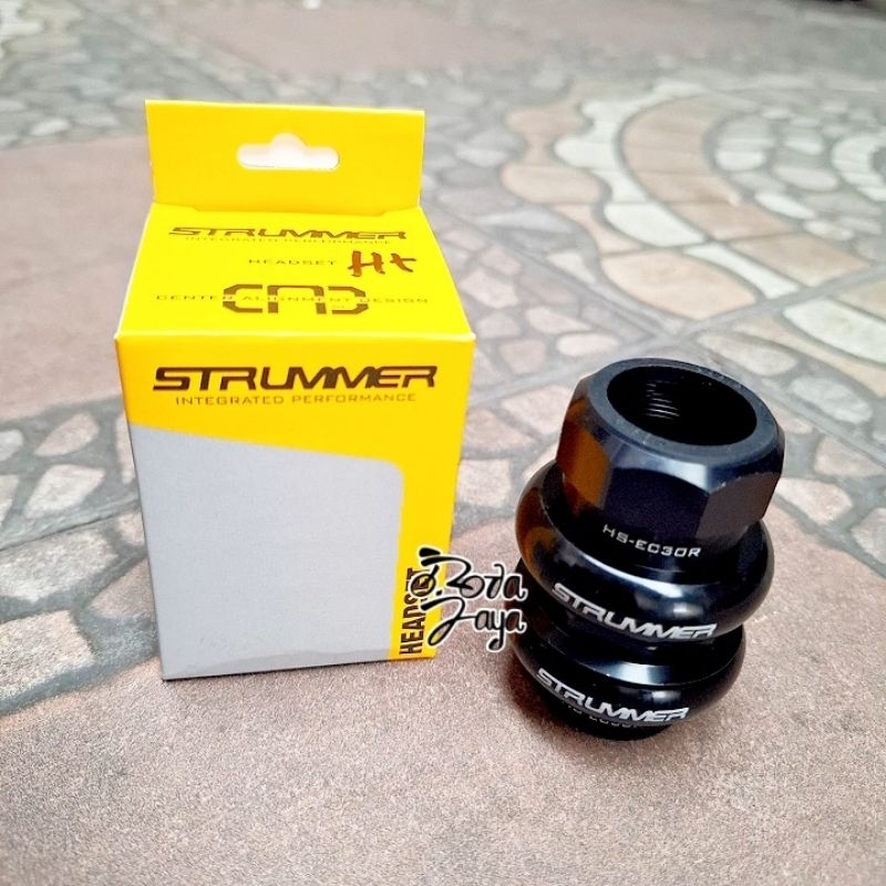 STRUMMER EC30R ชุดหูฟังคอมาตรฐาน 26.8-22.2 มม. แบริ่งโลหะผสมสีดํา