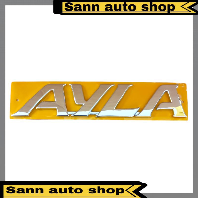 โลโก้สัญลักษณ์ DAIHATSU AYLA ดั้งเดิม/สัญลักษณ์ท้ายรถ YAMAHA AYLA