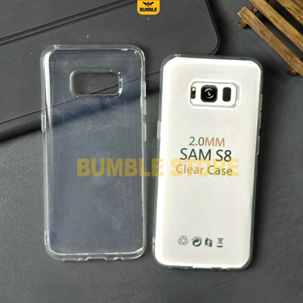 Bumble - Samsung S8 Samsung S8 Plus Samsung S9 Samsung S9 Plus Softcase Clear Case Bening 2.0mm Case