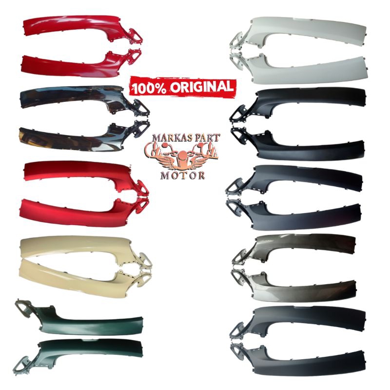 ฝาครอบภายใต้ด้านข้าง Underside Fins ภายใต้ด้านข้างซ้ายขวา (L/R) Honda Scoopy New Esp Prestige Sporty