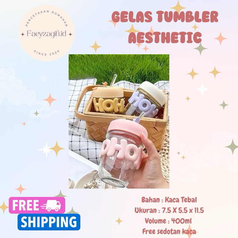 Hoho ความงาม แก้วน้ําแก้วน่ารัก