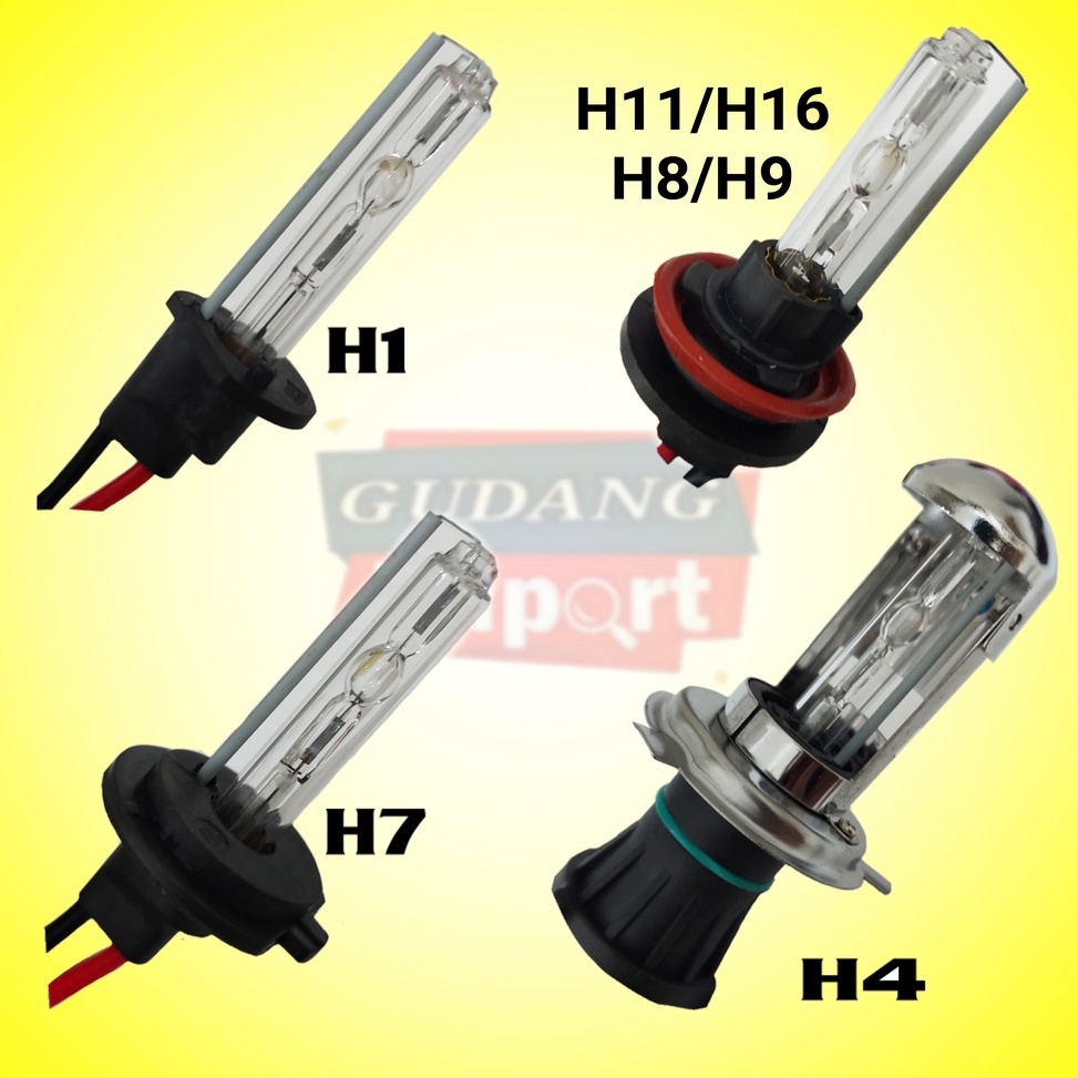ขายที่สุดรถ HID LIGHT BULBS H4 H1 H11 H7 H16 HB3 HB4 35 WATT 55 WATT 6K สีขาว 35W 55W