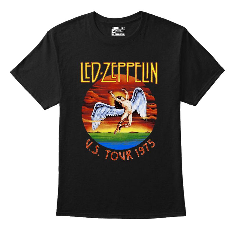 เสื้อยืด LED Zeppelin Tour 1975