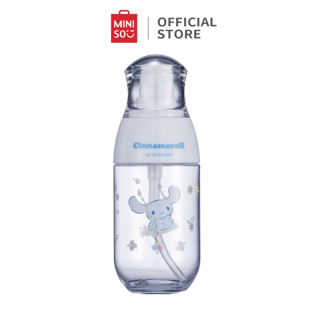 Miniso Cinnamoroll ขวดสเปรย์ขวดเดินทาง 60 มล. ขวดบรรจุภัณฑ์ดูแลผิว