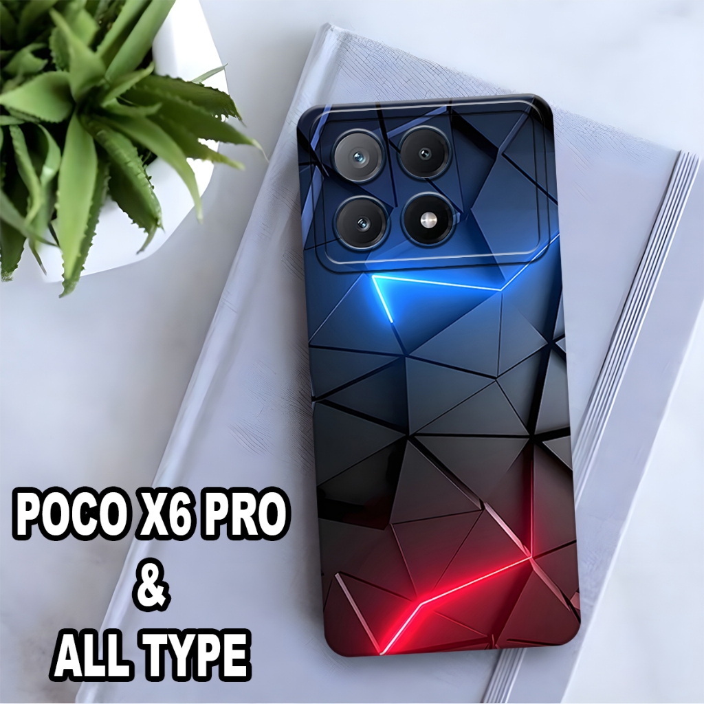 AC32/Softcase Procamera Poco X6 Pro Aesthetic Anime Motif Rubber Silicone Tpu