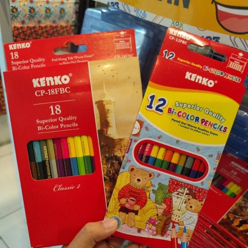 KENKO ปากกาเพ้นท์สี 12 สี & 18 สี | CP 18FBC & CP 12FBC