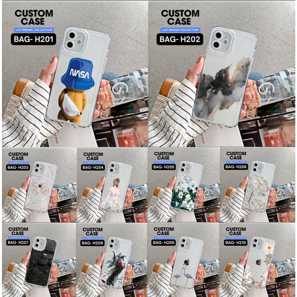 SAMSUNG A04/A04E/A04S/A04 CORE/A03 CORE/A03/A03S/A02/A02S/A13 CASE MOTIF CODE BAG H0201-H0210 ACC