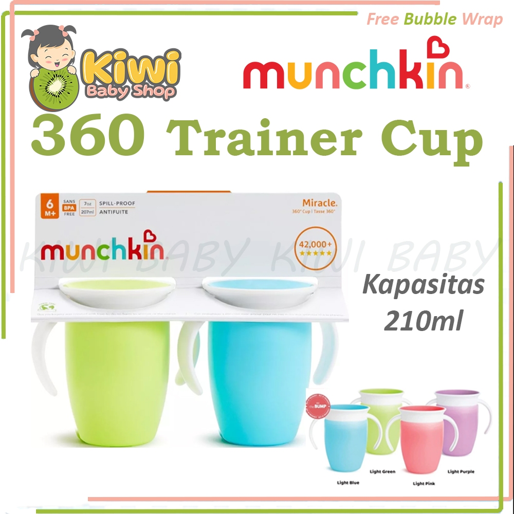 Munchkin Miracle 360 Trainer Cup พร้อมฝาปิด