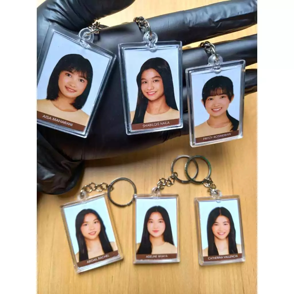 GANTUNGAN JKT48 KABESHA GEN 12 พวงกุญแจ / พวงกุญแจกล่องที่กําหนดเอง JKT48 MEMBER PHOTO