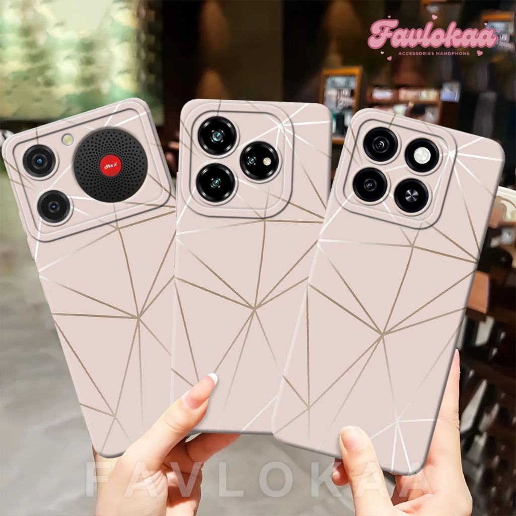 (FL01) Case ZTE Nubia V60 ZTE Nubia Music ZTE Nubia Blade A35 - Blade A55 Case Procamera Fashion Cas