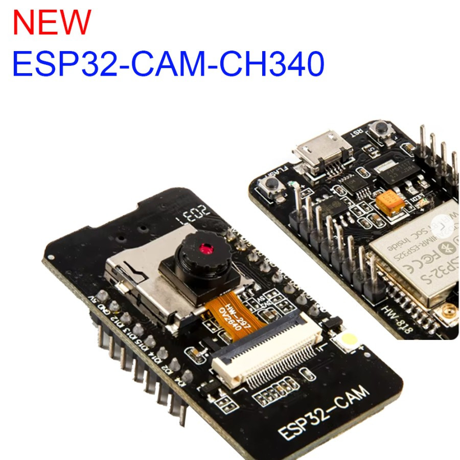 ESP32-CAM ESP-32S + กล้อง Wifi บลูทูธ BLE 4.0 ESP32 32bit Board - ESP32-CAM-CH340
