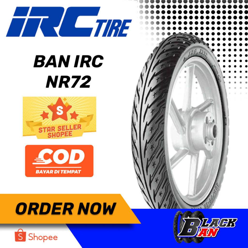 ยางนอก IRC NR 72 TT (TUBE TYPE) NON TUBELESS