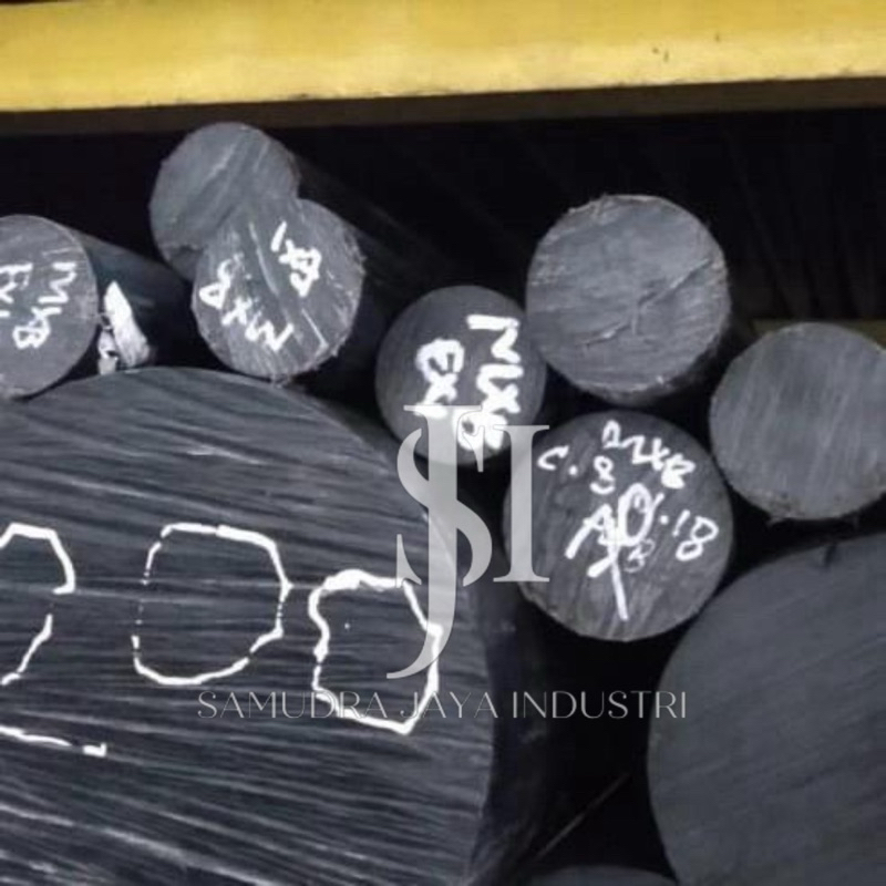 Nylon as Rod HDPE Black 30mm x 1 เมตร (Nylon Rod)