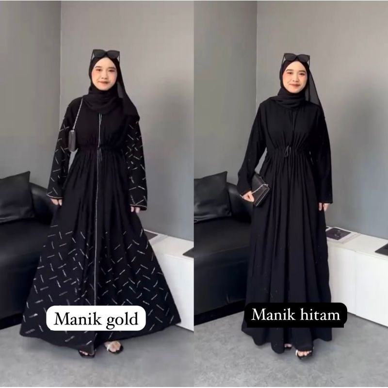 Cassy abaya jetblack