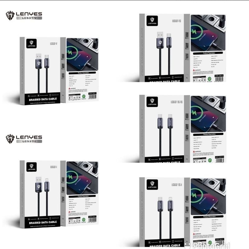 สาย Lenyes Iph (C ถึง ip/ Usb เป็น ip)