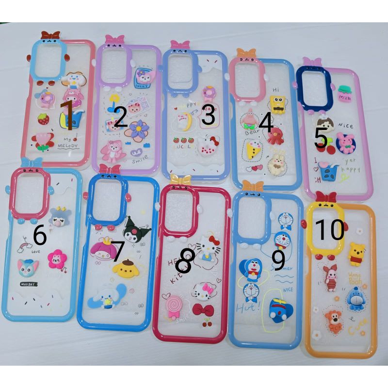 Softcase little Monster Bow 3D ตุ๊กตา Infinix Smart 5 สมาร์ท 6 สมาร์ท 7 สมาร์ท 8 สมาร์ท 8pro ร้อน 10