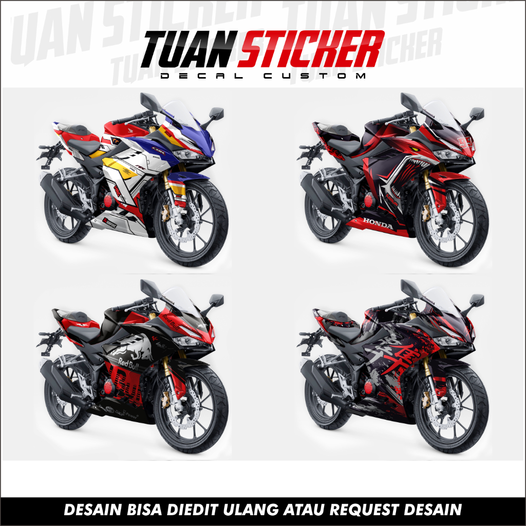 สติ๊กเกอร์รูปลอกสติ๊กเกอร์ Striping Full Body CBR 150R CBR150R CBR150 R CBR 150 R 2021 2022 2023 202