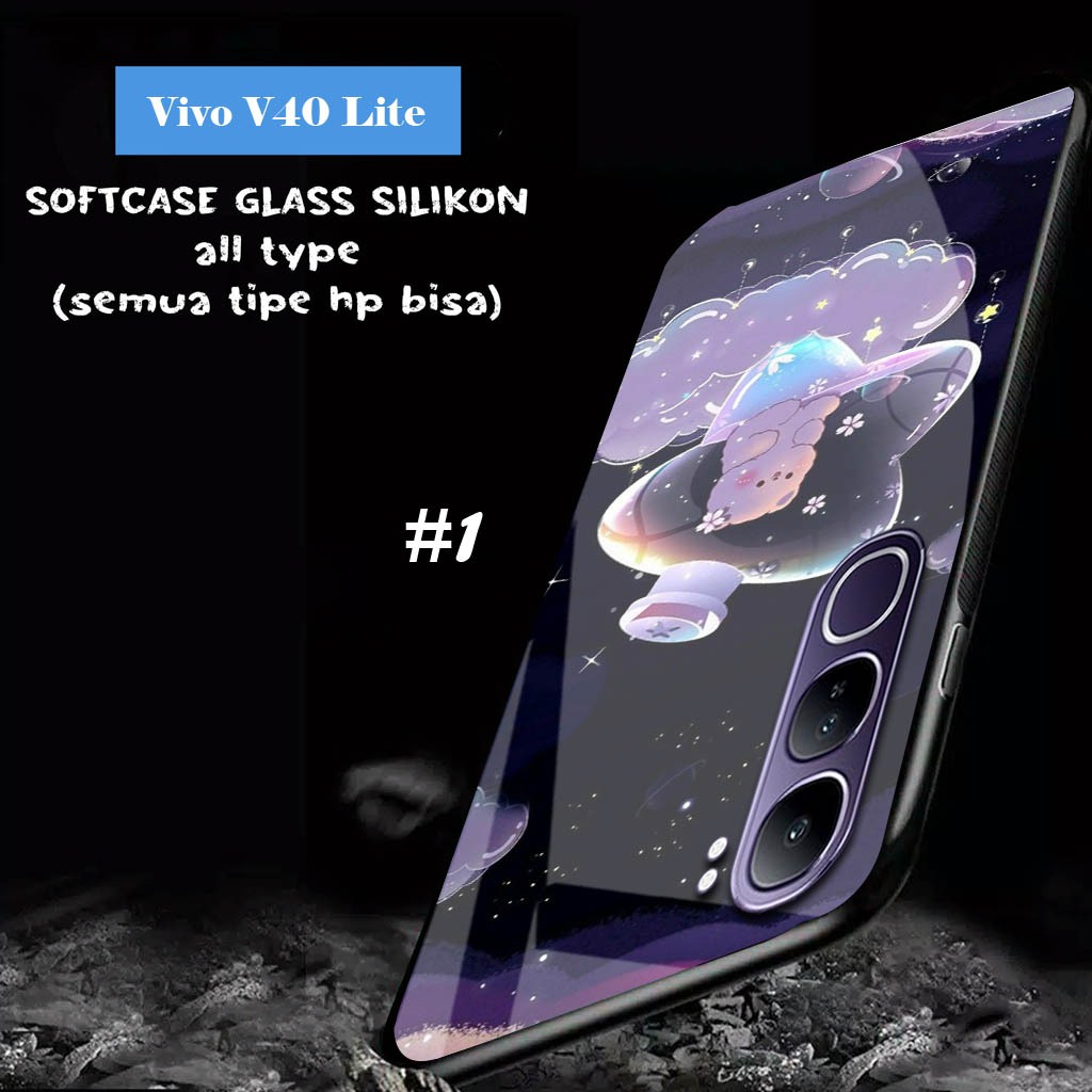 HP เคสโทรศัพท์ซิลิโคนเคลือบเงาสําหรับ - เคส VIVO V40 Lite - เคส VIVO V40 Lite ล่าสุด - เคสโทรศัพท์ V