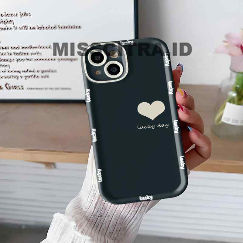 YX146 COVER CASE CASING WHITE LOVE SUNSHINE COMPATIBLE สําหรับ OPPO A1K A1 A3S A3X A3 PRO A5 A5i A5X
