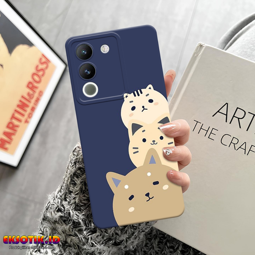 เคส Vivo V29E - เคส Vivo V29E - เคสแฟชั่น - Vivo V29E Silicone - Cool and Cute Motips - Vivo V29E So