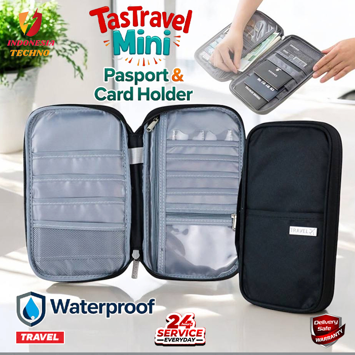 กระเป๋าพาสปอร์ตกันน้ํา กระเป๋าหนังสือเดินทาง บัตรเครดิตกระเป๋าเดินทางผู้ถือหนังสือเดินทาง PASSPORT W