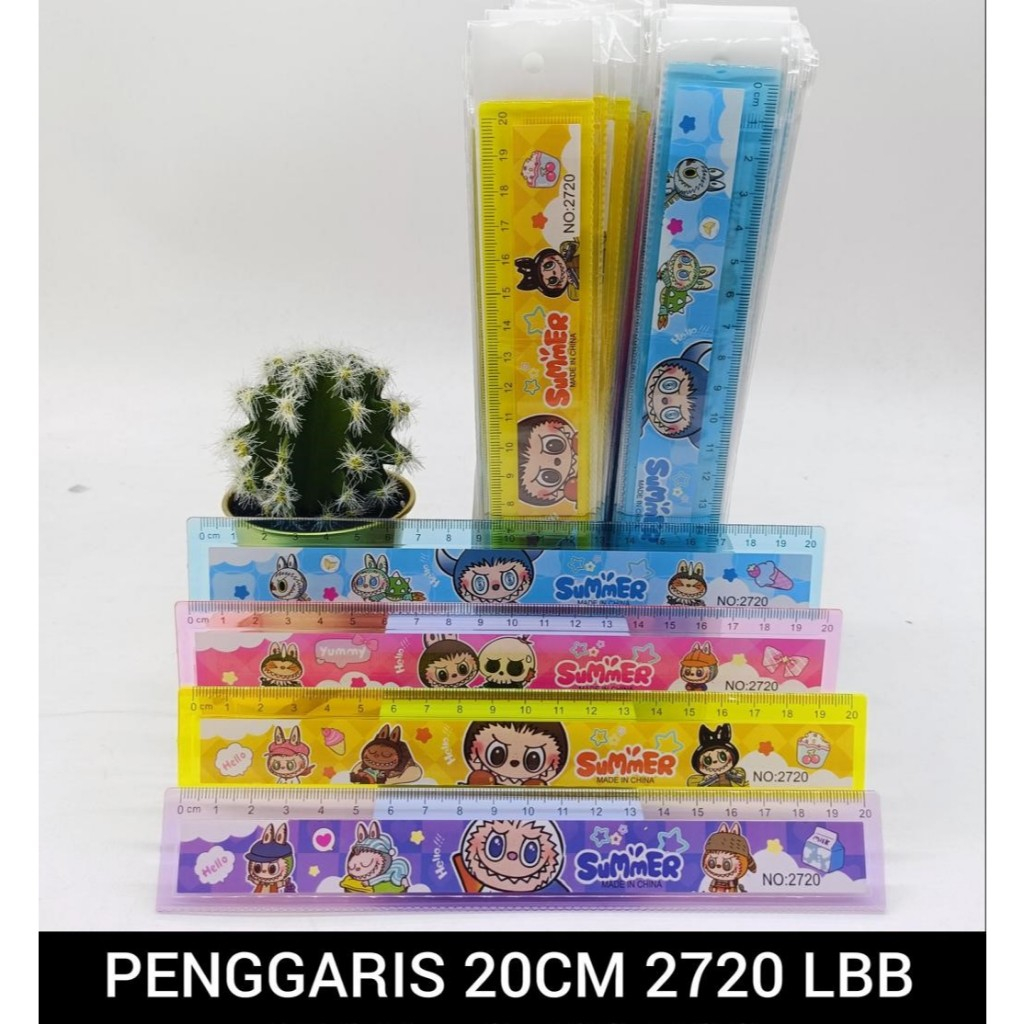 FANCY CUTE 20 CM RULER LINE RULER