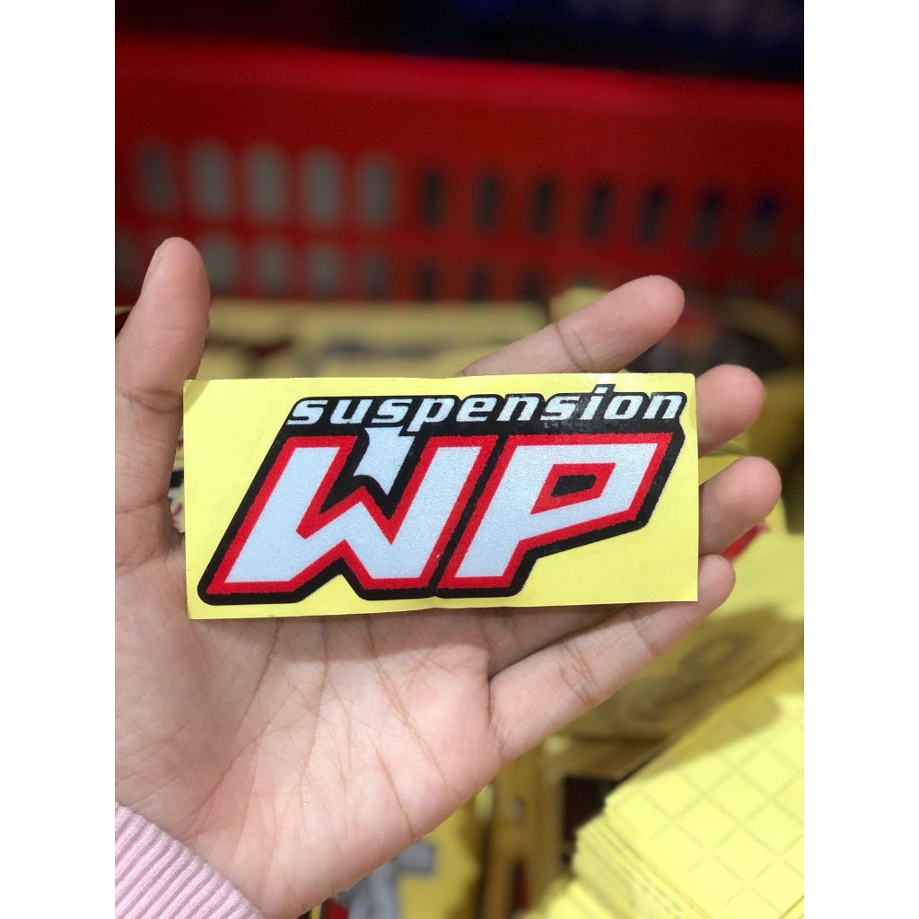 สติ๊กเกอร์ SCOTLITE สติ๊กเกอร์โลหะพร้อม WP SUSPENSION WRITING